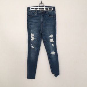 Abercrombie Simone high rise super skinny